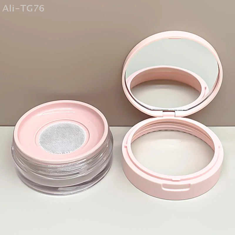 Portable Air Cushion Puff Box with Mirror & Powder Puff