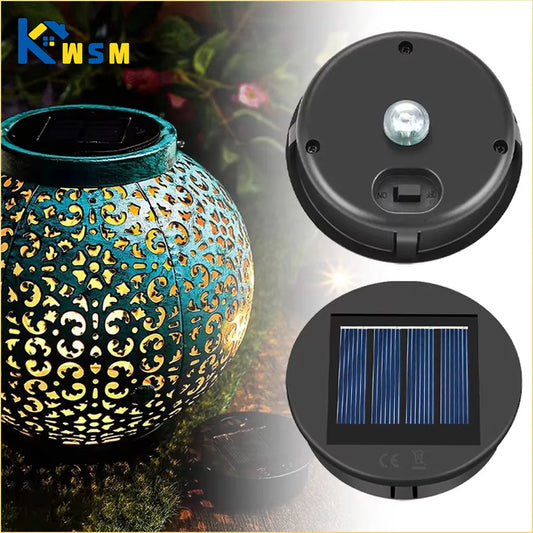 Solar Lantern Lamp Shade Replacement – Hollow Pattern Light Cover Solar Lamp Shade Oasis Select