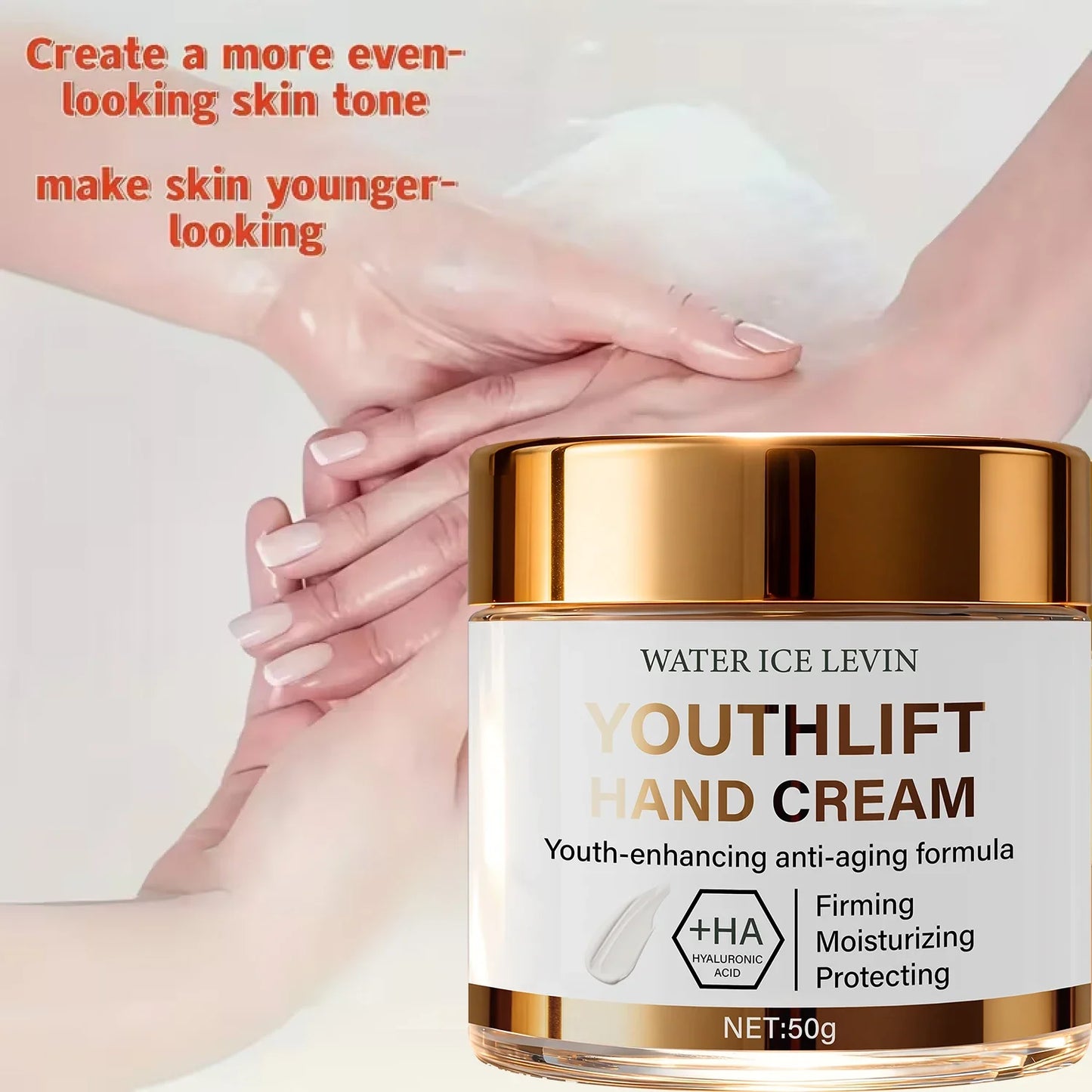YouthLift Hand Cream with HA & Retinol – Firm & Moisturize