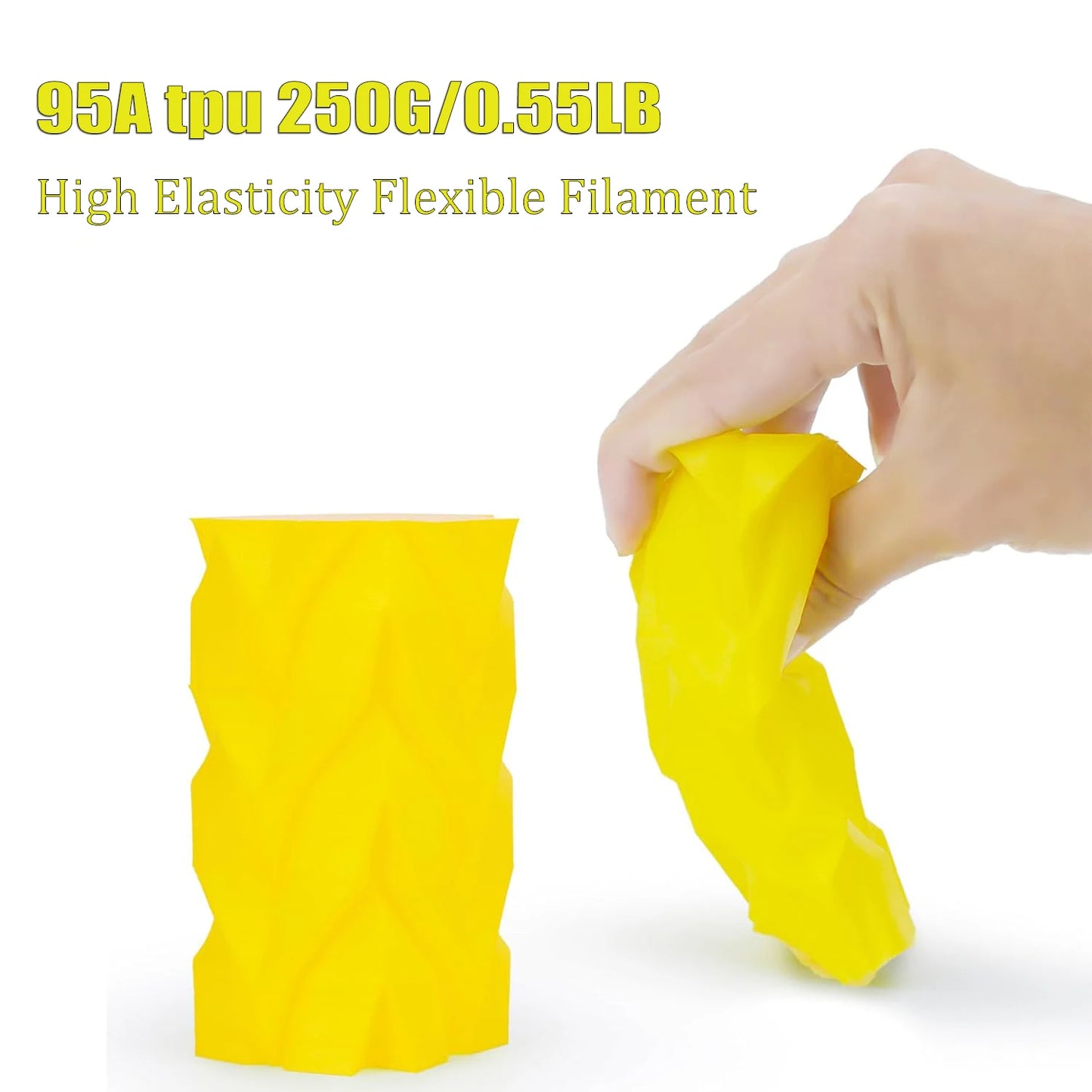 95A Flexible TPU Filament 1.75mm – FDM 3D Printer | DINGSUN 3D