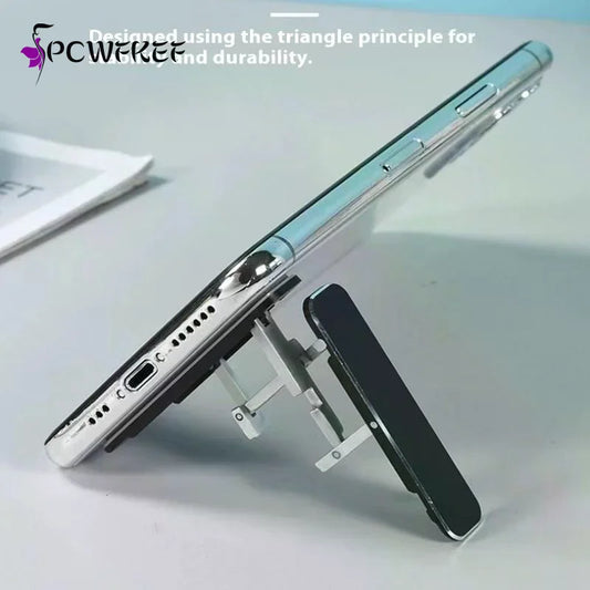 Mini Foldable Aluminum Phone Stand | Adjustable Desk Mount Phone Stand Oasis Select