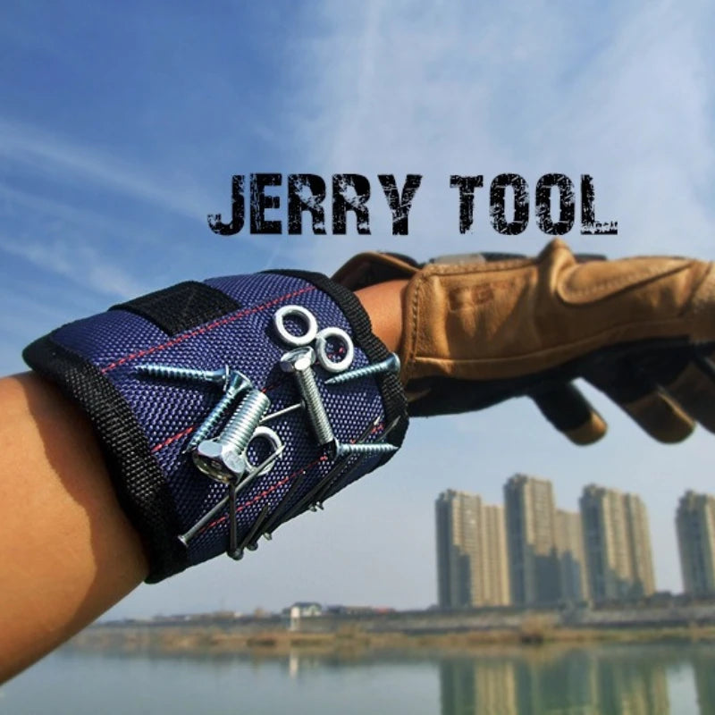 Magnetic Wrist Strap Tool Band | Screw & Parts Holder Magnetic Tool Wristband Peaceful Pleasures Health and Wellness