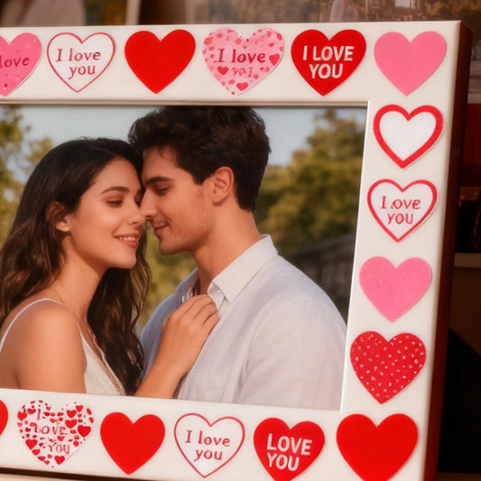 Waterproof Heart Stickers Self-Adhesive Seal Labels for Crafts Decorative Stickers Peaceful Pleasures Health and Wellness
