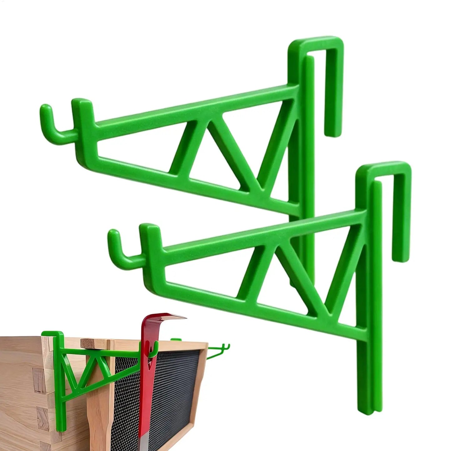 Beehive Frame Holder 2-Pack | Heavy Duty Beekeeping Perch