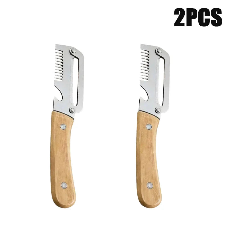 8-Piece Stainless Steel Vegetable Peeler & Kitchen Tool Set