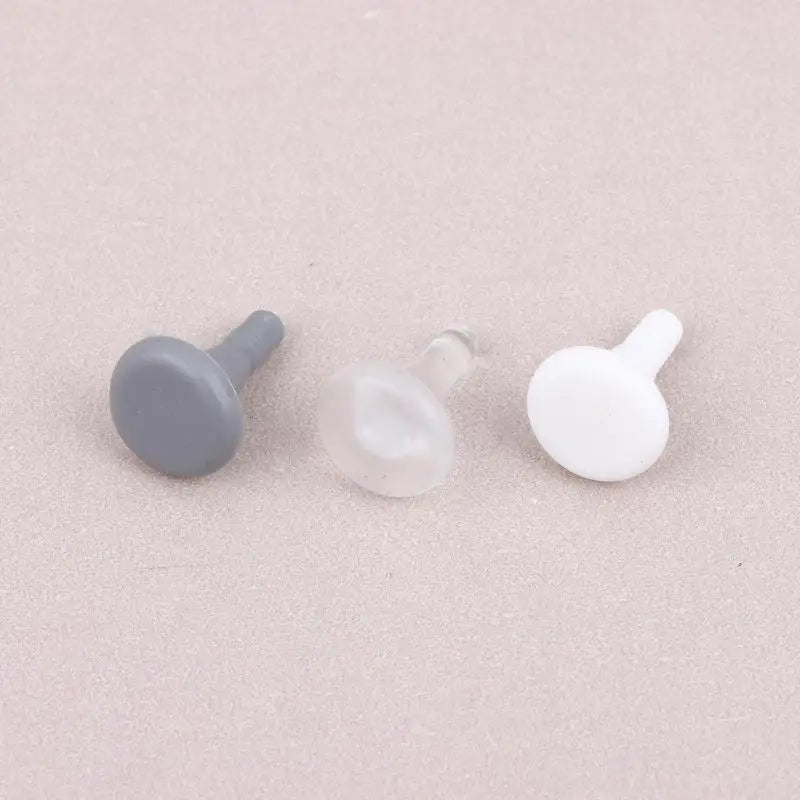 3Colors 20PCS Elevator Hall Door Anti-collision Nails Beans/anti-collision Rubber Pads/Shock Absorption Beans/Opening 5-6mm Peaceful Pleasures Health and Wellness