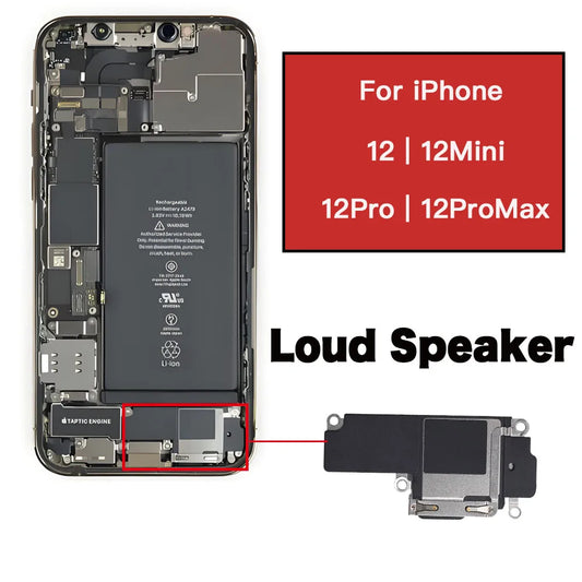iPhone 12 / 12 Mini / Pro / Max Bottom Speaker Replacement Speaker Replacement Part Oasis Select