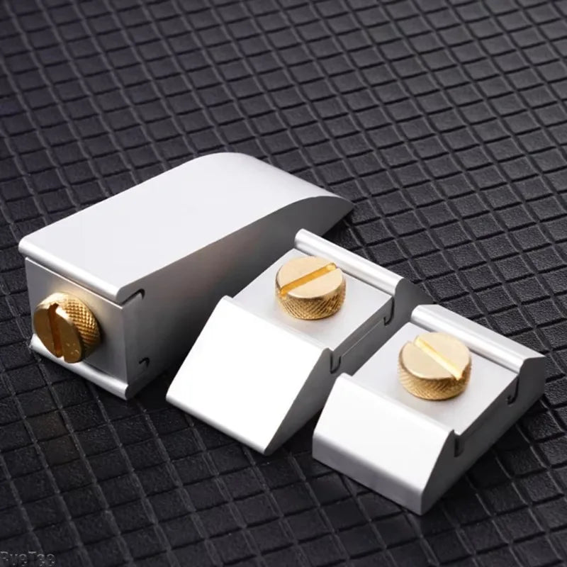 3-Piece Aluminum Alloy Sandpaper Holder Set | Hand Sanding Clamp