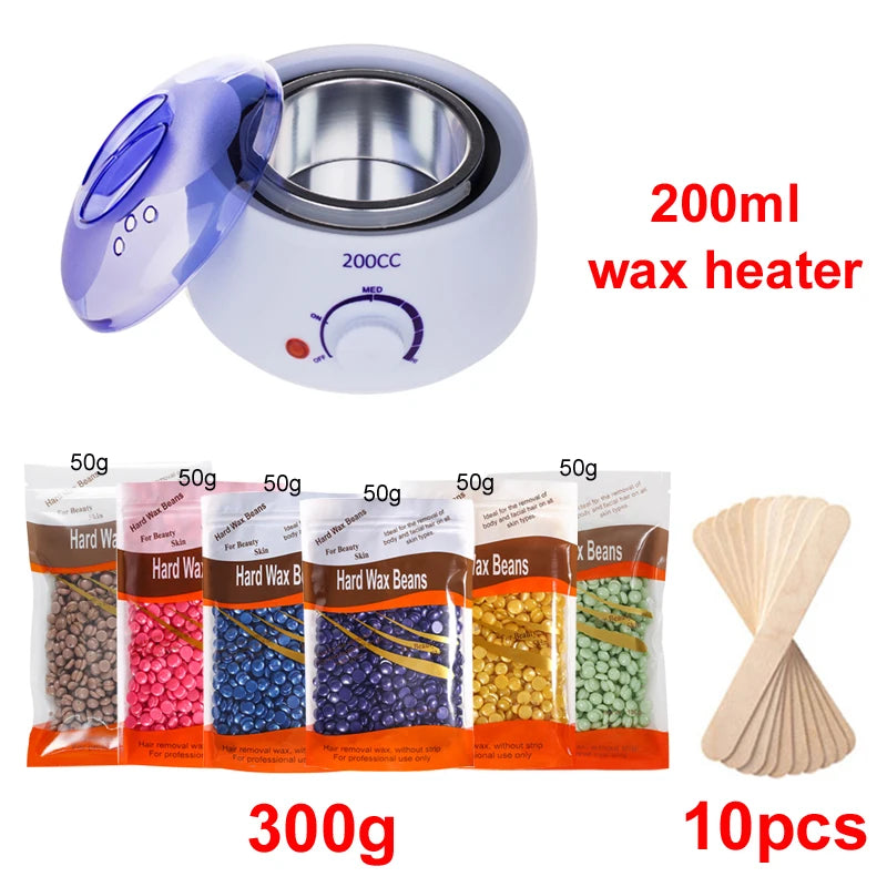 Wax Heater for Hair Removal Waxing Warmer Dipping Pot Wax Melting Machine Depilation Paraffin Warmer Wax Heater Kit Peaceful Pleasures Health and Wellness