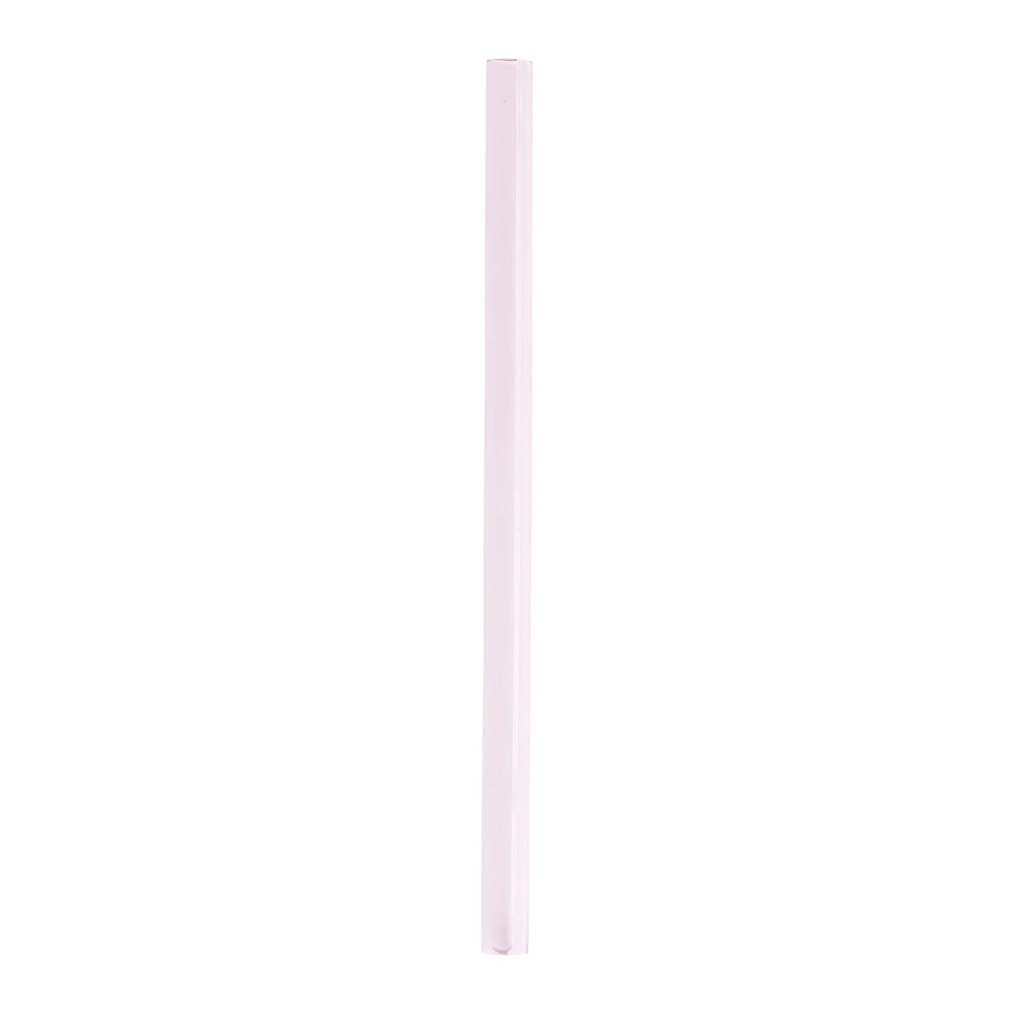 Colorful Glass Drinking Straws Easy to Clean Transparent Glass Straws for Smoothies Milkshakes Juices Teas Peaceful Pleasures Health and Wellness Pink Straight