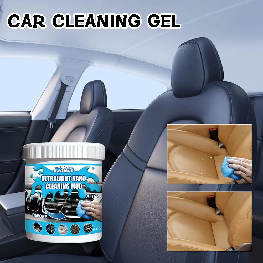 Car Air Vent cleaning soft glue Magic Dust Cleaner Gel Office Gap Wash Mud Removal Rubber Auto Interior Cleaning Peaceful Pleasures Health and Wellness