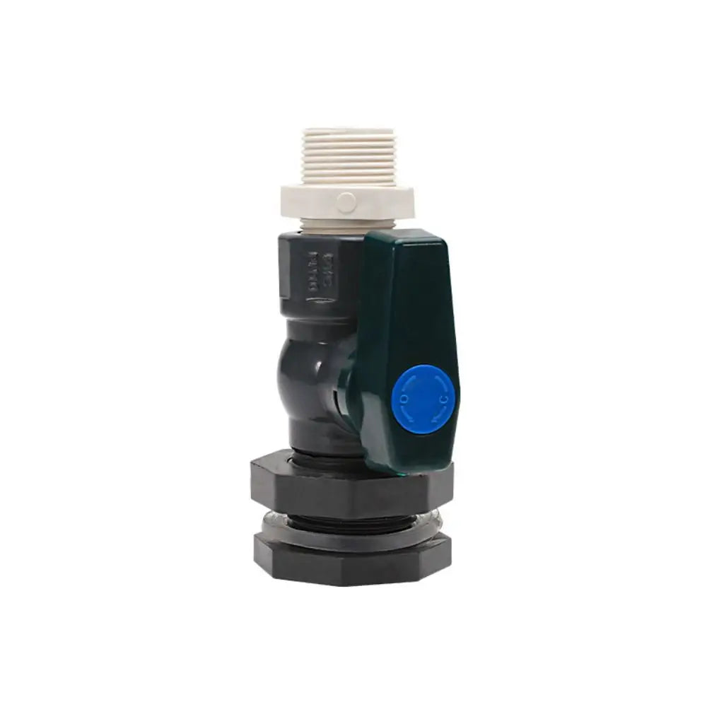 Universal PVC Rain Barrel Diverter Kit 3/4 Inch With Inner Connection Water Barrel Spigot Kit Rain Barrel Valve Peaceful Pleasures Health and Wellness