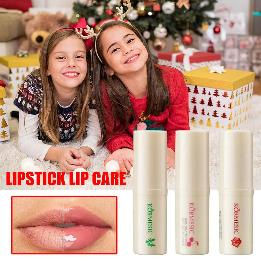Holiday Fruit Flavored Moisturizing Lip Balm – Christmas Gift