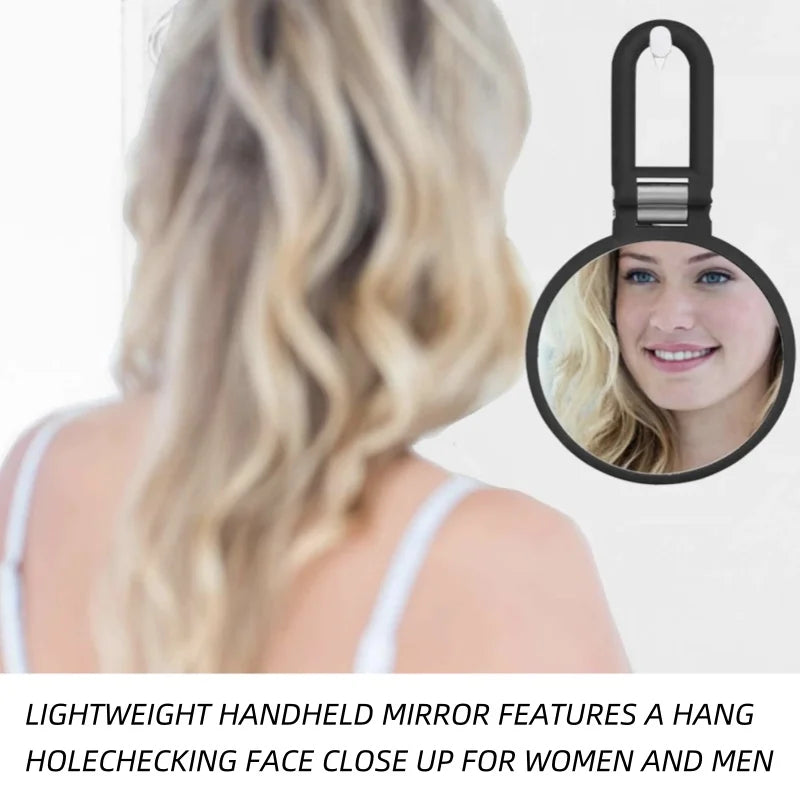 Magnifying Handheld Mirror Double Sided, 1 x 15x Magnification Hand Mirror, Travel Folding Stand Adjustable Dressing Table Peaceful Pleasures Health and Wellness