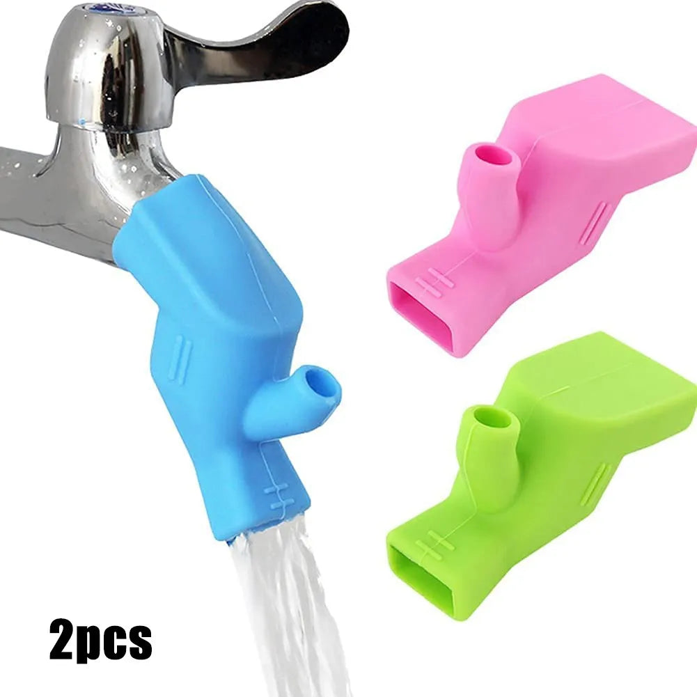 Silicone Faucet Extender Water Saving Extension Tap Filter Nozzle