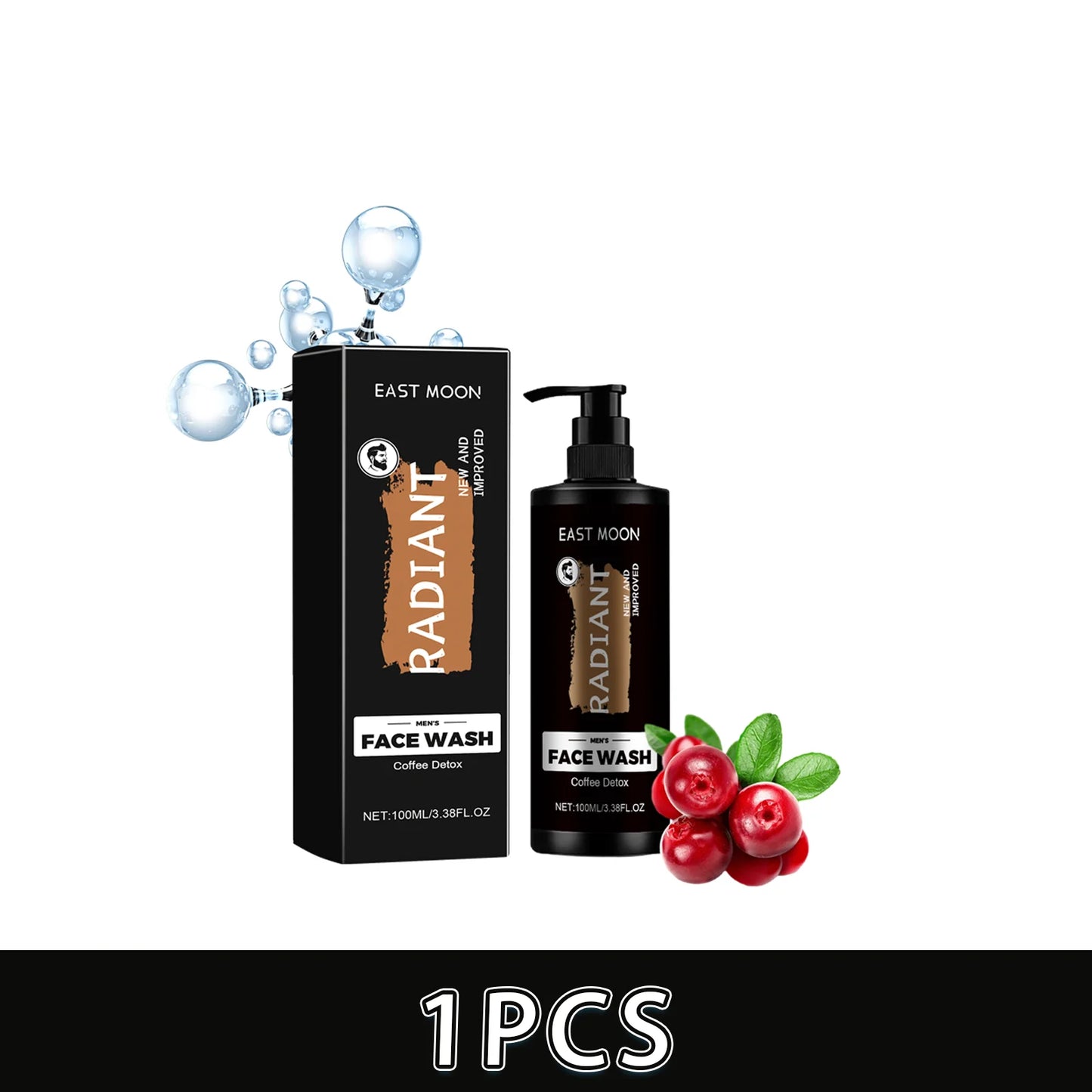 East Moon Men's Face Wash – Oil Control, Brightening & Deep Cleanse