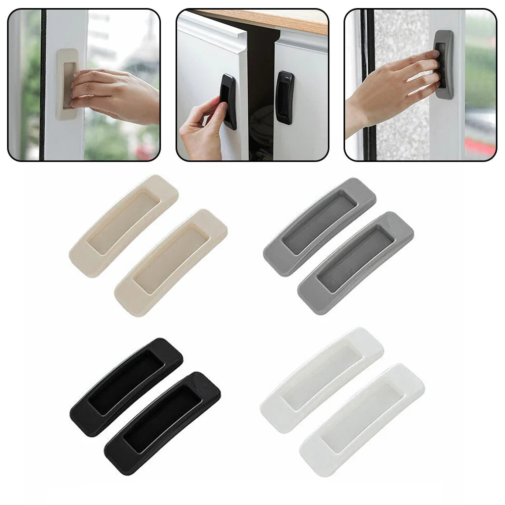 Self-Adhesive Cabinet & Sliding Door Handles – 2 Pack
