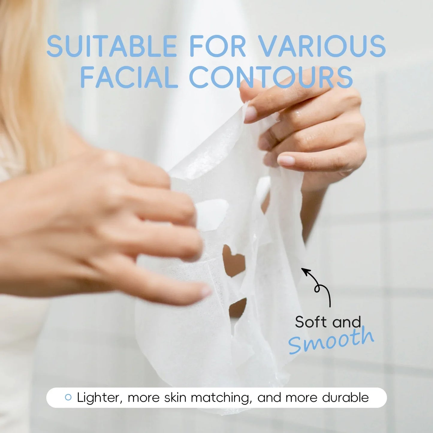 LAIKOU Milk Collagen Sheet Mask – Hydrating & Brightening 5-Pack