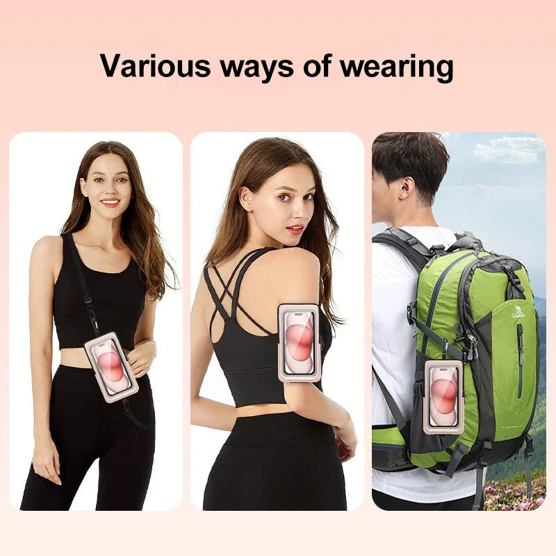 Armband On The Phone Mobile Phone Bag Wrist Armbands Mp3 mp4 Bags Sports Cell Phone Holder Cell Phone Accessories Woman Sports Peaceful Pleasures Health and Wellness