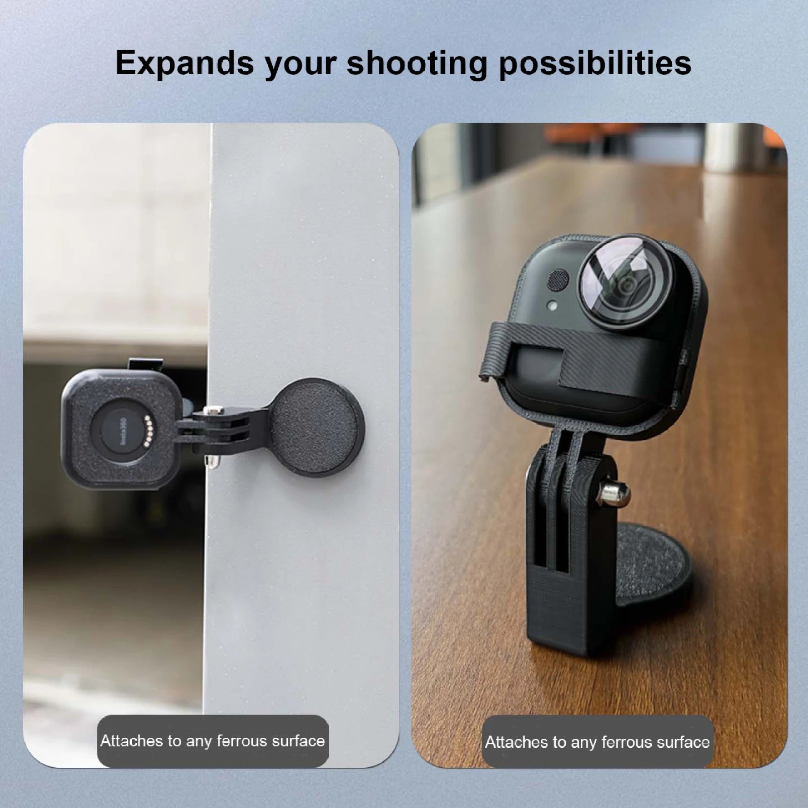Neck Hold Mount For Insta360 Go Ultra Magnetic Neck Mount Hanging Bracket Camera Accessories With Three Built-In Strong Magnets Peaceful Pleasures Health and Wellness