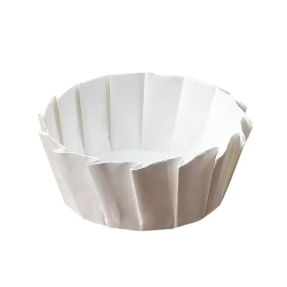50-Pack Disposable Basque Cake Liners | Oilproof 4/6/8 Inch
