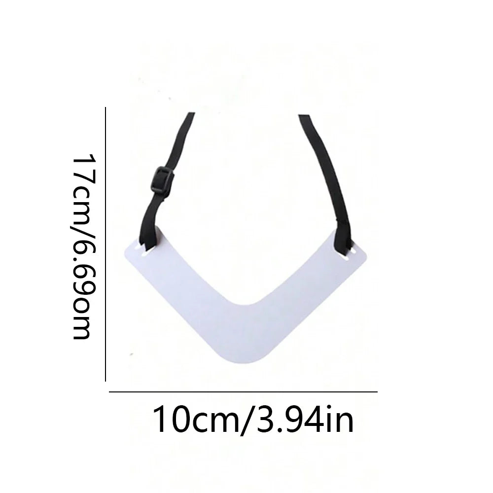 Beard Shaper & Neckline Shaving Template – Goatee & Mustache Guide