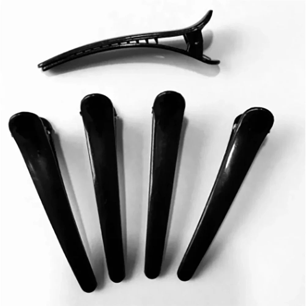 10-Pack 8CM Duck Beak & Fish Clip Hair Pins | Styling Set