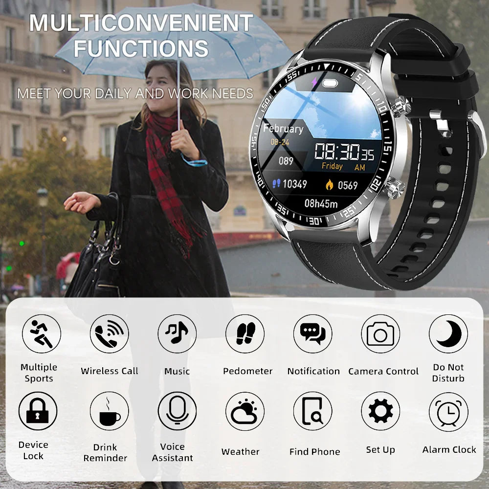 ERUN Smart Watch – Multi-Sport Fitness Tracker & Remote Camera