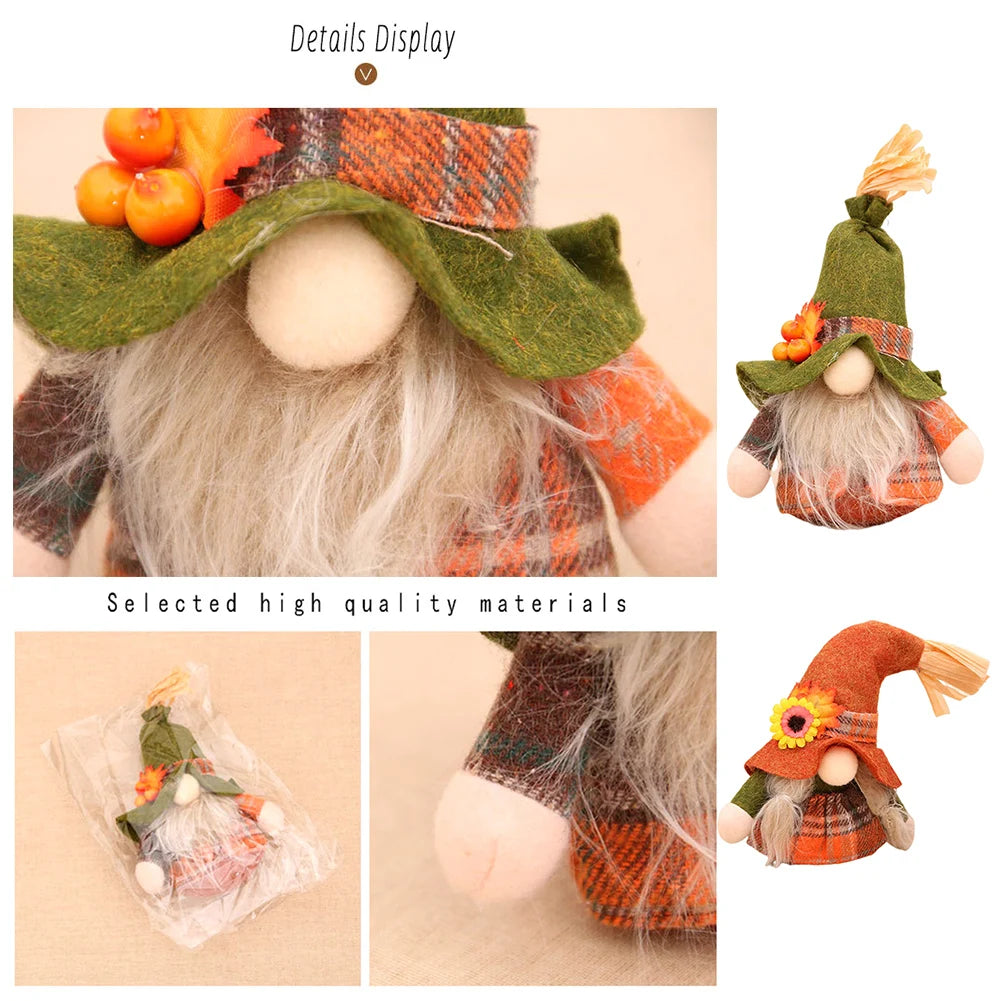 Christmas Faceless Old Man Doll Elf Dwarf Plush Ornaments For Christmas Halloween Thanksgiving Decoration Gift Peaceful Pleasures Health and Wellness
