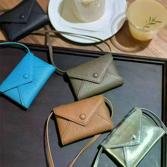 Mini PU Leather Crossbody Bag – Coin Purse & Card Holder Mini Crossbody Bag Oasis Select