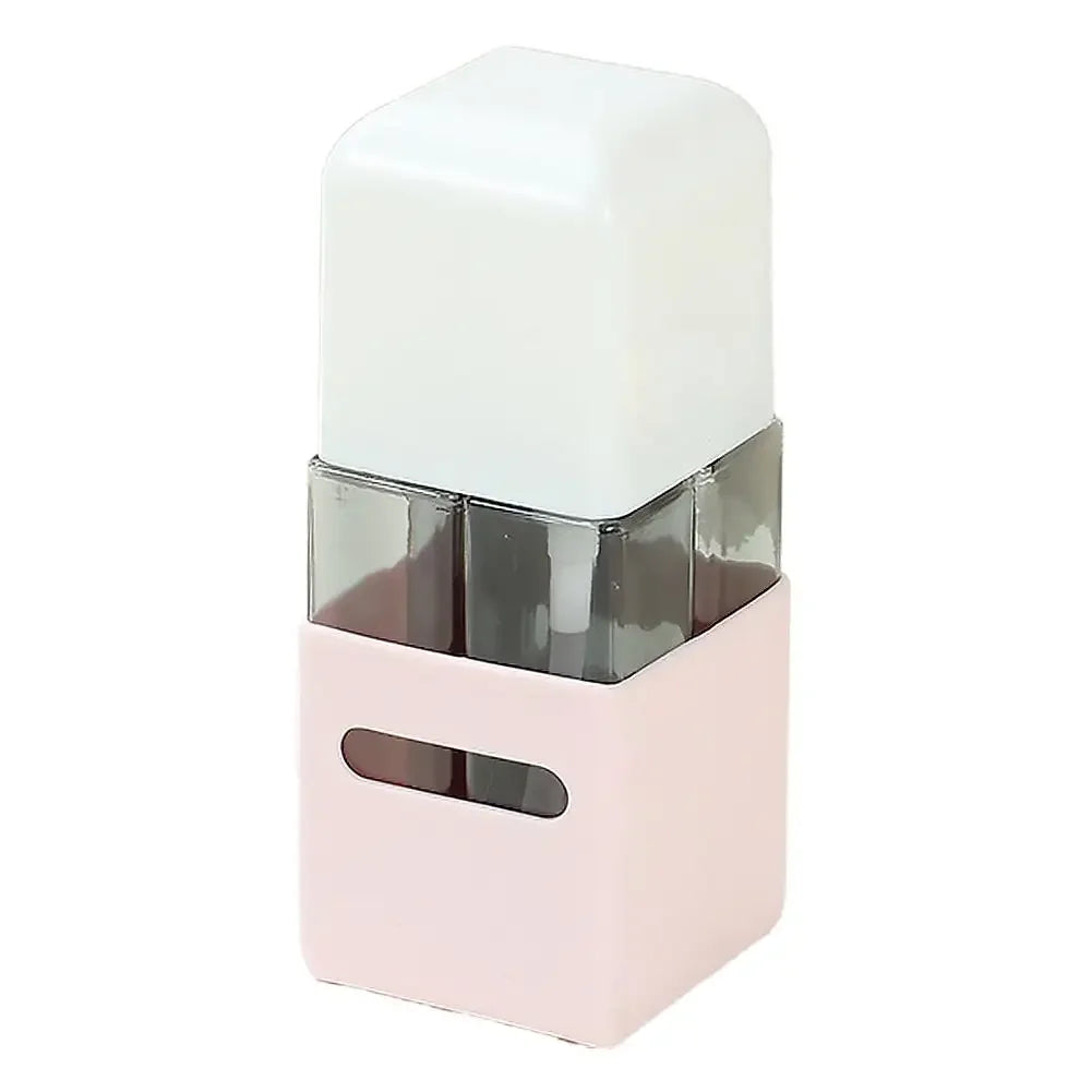 4-in-1 Travel Dispenser Bottle Set – 60ml Refillable Toiletry Bottles Peaceful Pleasures Health and Wellness pink-square