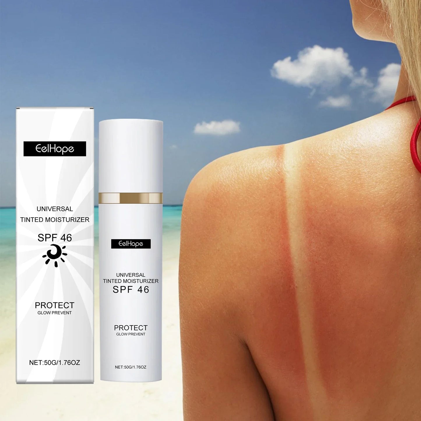 Tinted Moisturizer Sunscreen – Lightweight & Non-Greasy | 50g