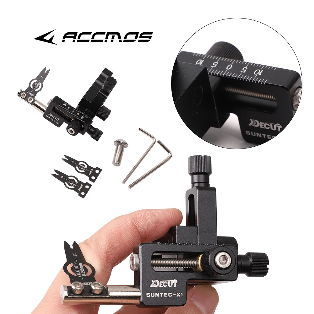 Decut Compound Bow Arrow Rest RH LH Adjustable Metal Designed