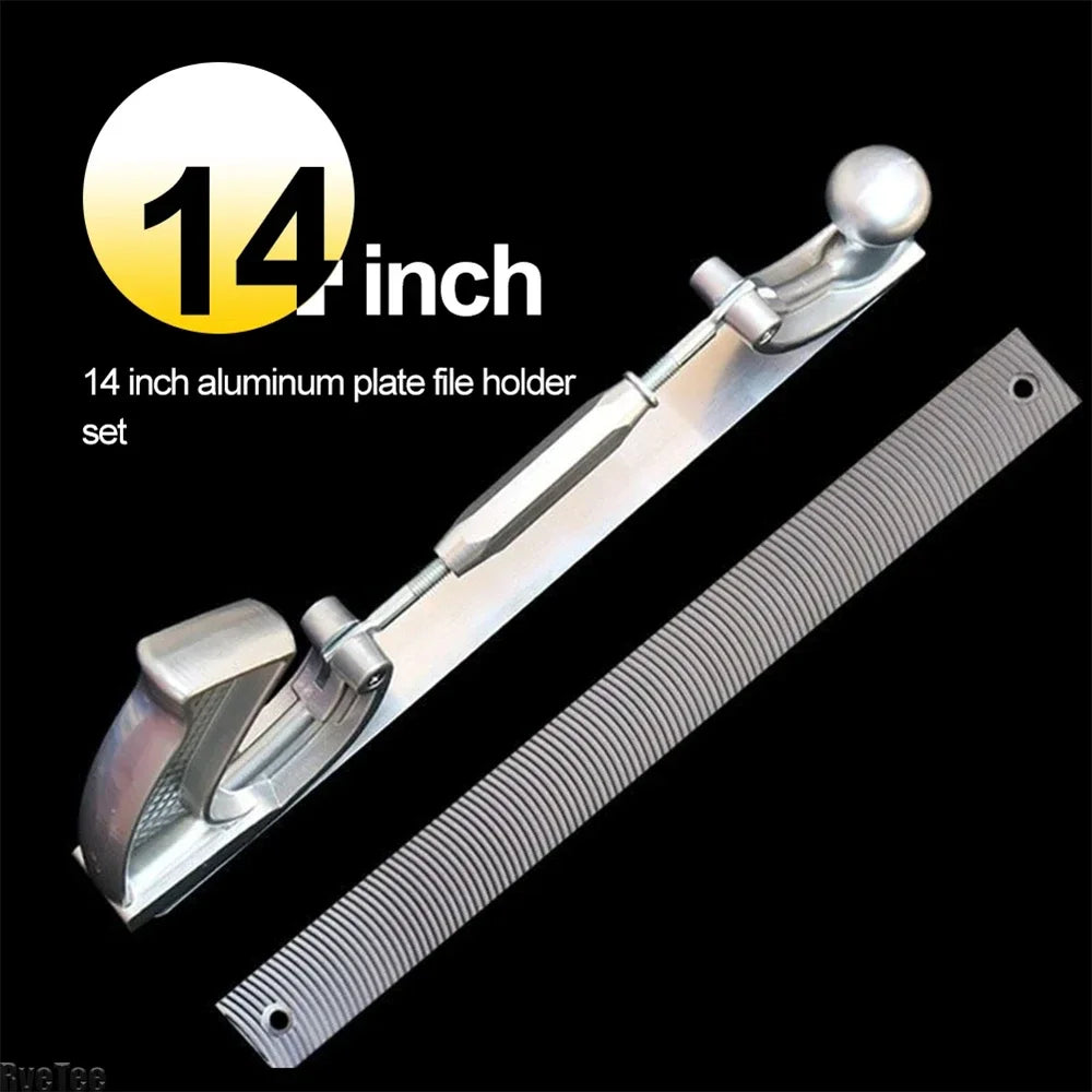 14" Adjustable Milled Tooth File Holder – Car Body Dent Repair
