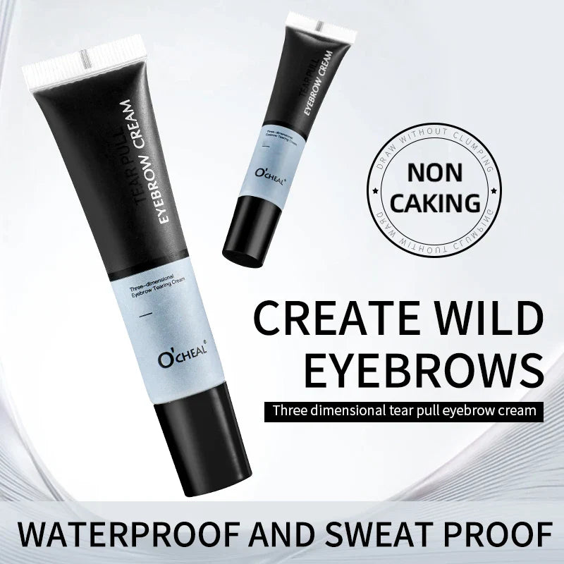 Tear-Off Eyebrow Dye Cream – Waterproof & Natural Look