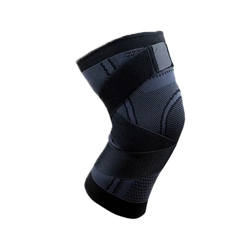 1pc Breathable Compression Knee Brace For Sports, AndJoint Support - High Elastic Knee Pad Protector For Fitness,Weightlifting Peaceful Pleasures Health and Wellness GRAY L