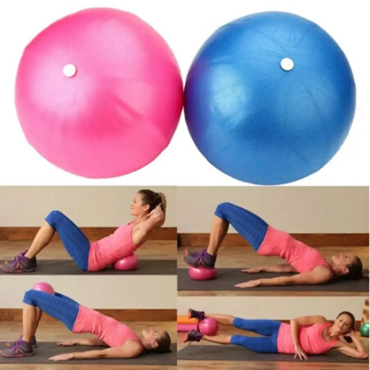 Matte Explosion Proof Mini Yoga Ball 25cm Pilates Ball Inflatable Gymnastics Ball Fitness Balls Gym Fitness Tools Peaceful Pleasures Health and Wellness