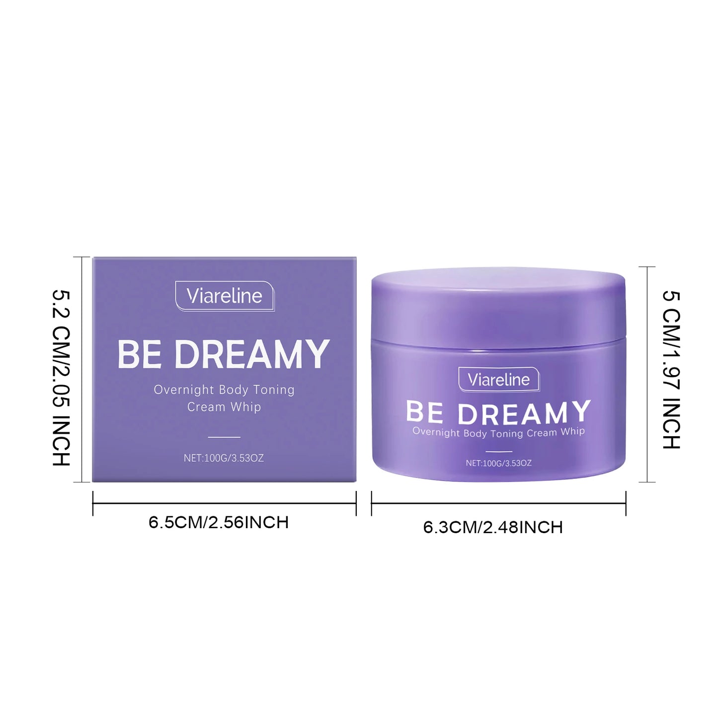VIARELINE Body Firming Toning Cream 100g – Skin Tightening