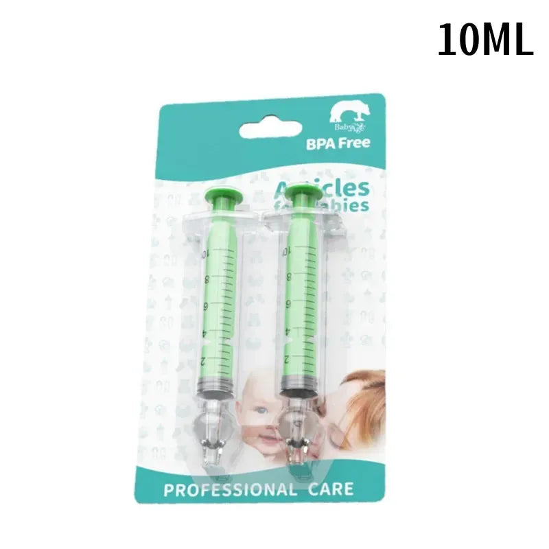 Baby Nasal Aspirator Nose Cleaner – Soft Silicone, 2pcs 10ml