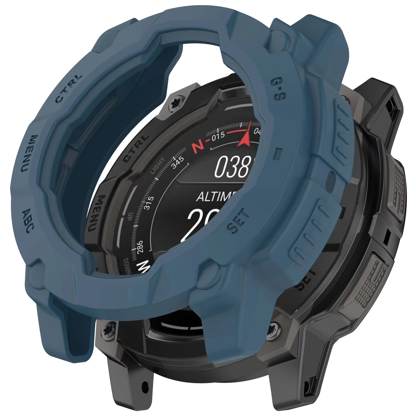 Silicone Case for Garmin Instinct 3 45mm & 50mm Protector Peaceful Pleasures Health and Wellness