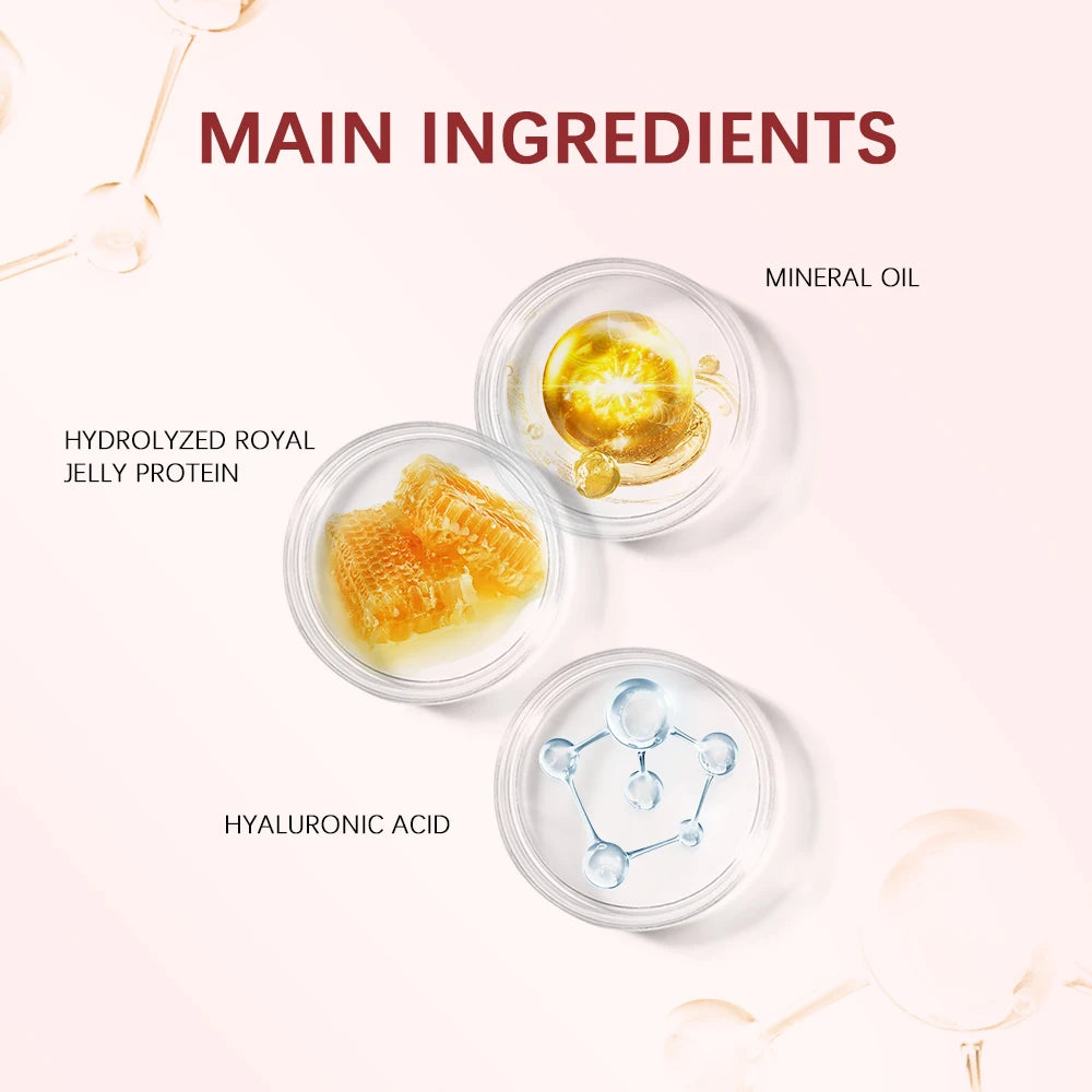 Crystal Fruit Honey Essence Lip Oil Sexy Plump Lip Jelly Strawberry Tinted Lip Liquid Waterproof Moisturize Oil Lipgloss Makeup Peaceful Pleasures Health and Wellness