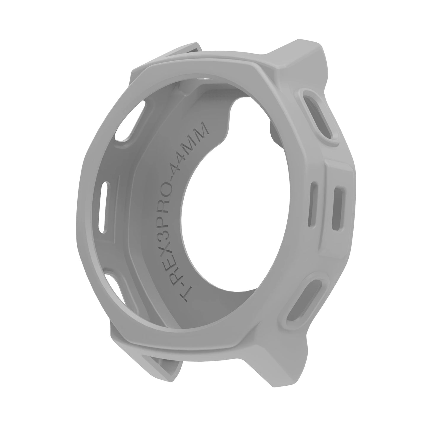 Silicone Case for Amazfit T-REX 3 Pro 44mm Smartwatch Peaceful Pleasures Health and Wellness Grey