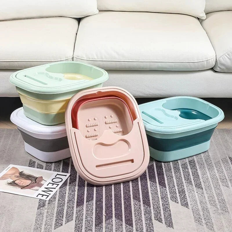 Foldable Foot Bath Tub – Portable Collapsible Basin for Travel