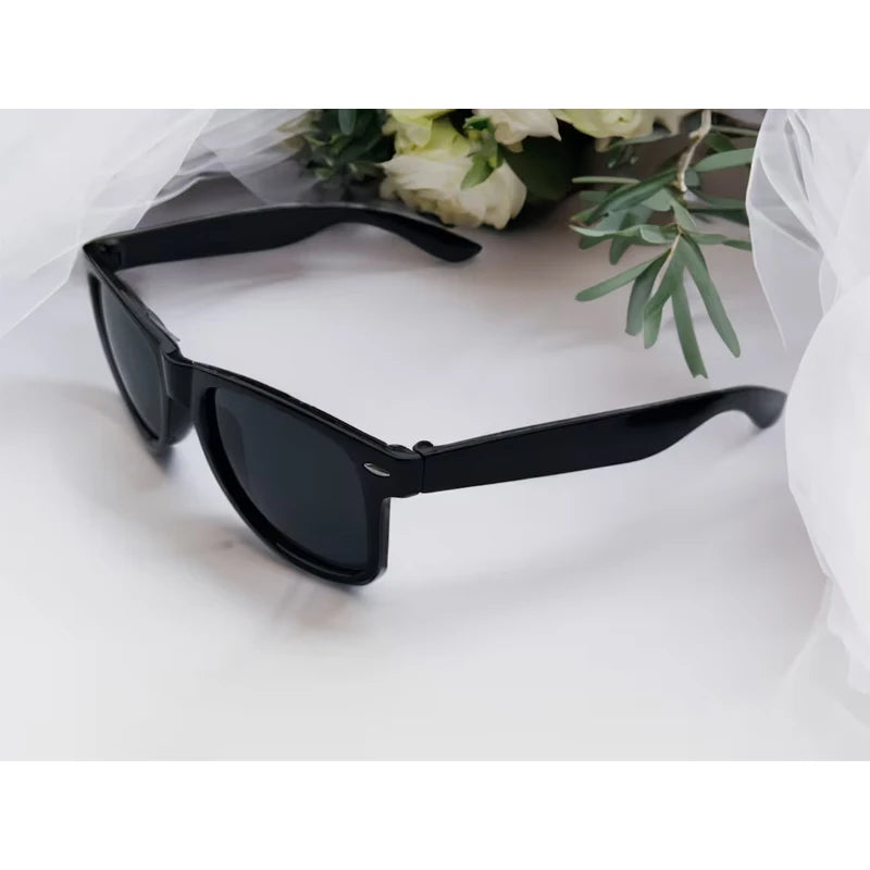 5-Pack Personalized Bridesmaid Sunglasses | Bachelorette Party Personalized Party Sunglasses Peaceful Pleasures Health and Wellness