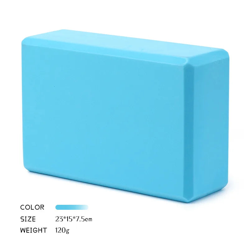 2-Pack EVA Foam Yoga Blocks – Non-Slip Pilates & Stretch Bricks