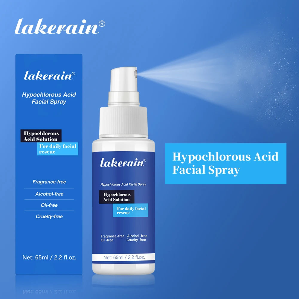 Hypochlorous Acid Facial Spray Reduce Redness Breakouts Soothing For Daily Facial Rescue Calm Redness Skin Care Products Peaceful Pleasures Health and Wellness