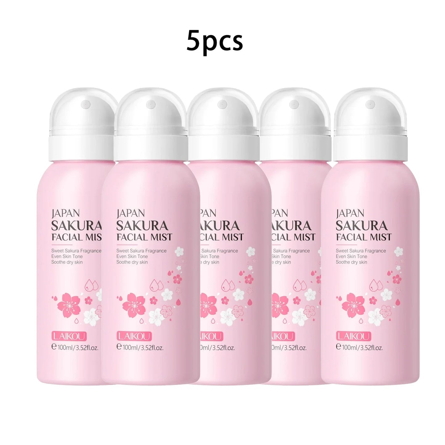 LAIKOU Sakura Toner Spray – Hydrating & Brightening Mist 100ml