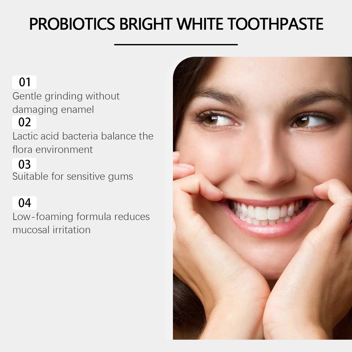 Oralhoe Probiotic Whitening Toothpaste 120g | Plaque & Stain