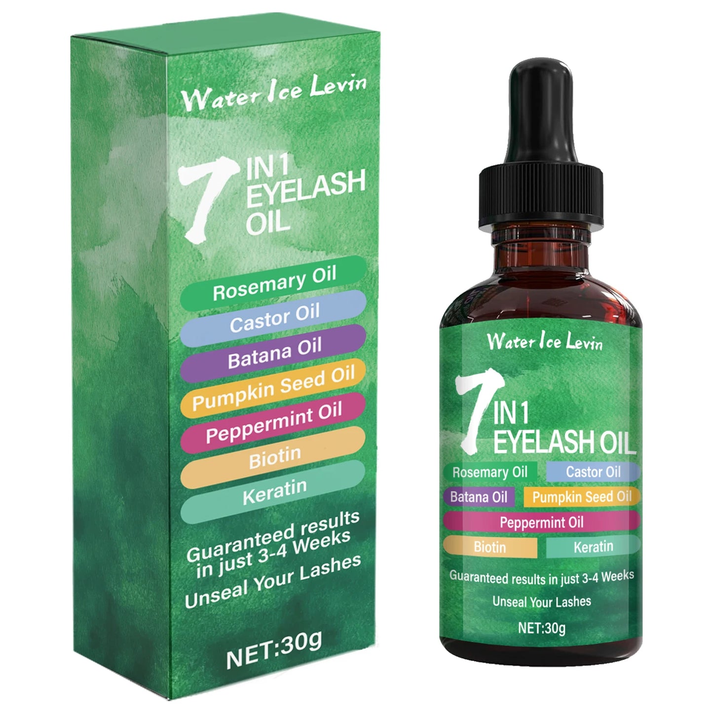 7-in-1 Eyelash Mask & Oil | Bee Venom, Collagen & Castor Oil