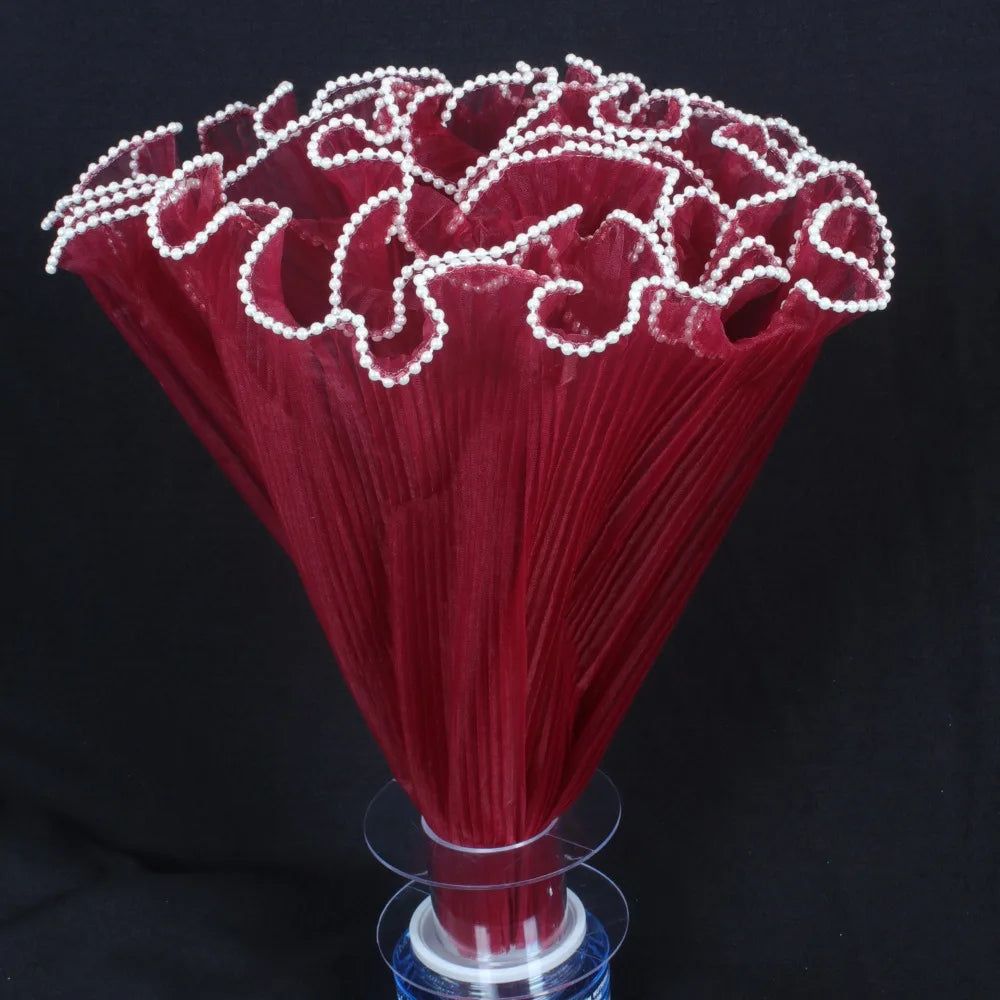Pearl Lace Wave Mesh Flower Wrapping Roll | Bouquet Gift Wrap